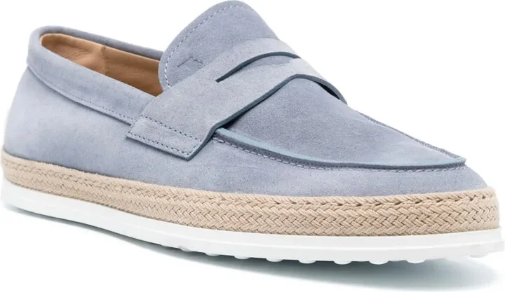 Penny-Slot Suede Loafers - Image 2