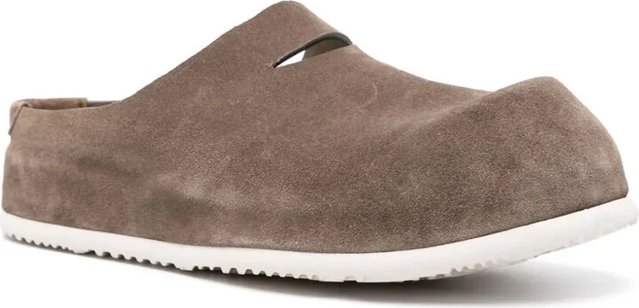 Penny-Slot Suede Sandals - Image 2