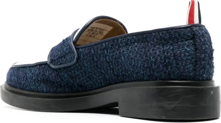 Penny-Slot Tweed Loafers - Image 3