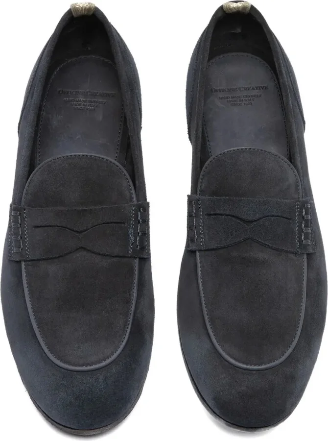 Penny-Stitched Suede Loafers - Image 3