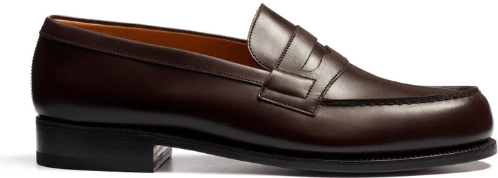 Penny Strap Calf Leather Loafer