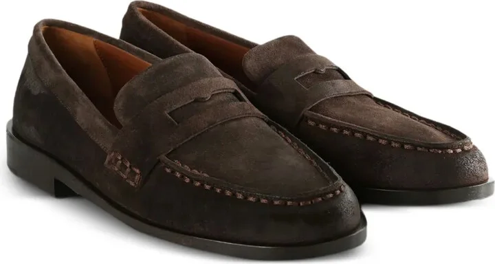Penny-Strap Leather Loafers - Image 2