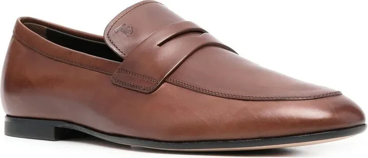 Penny-Strap Leather Loafers - Image 2