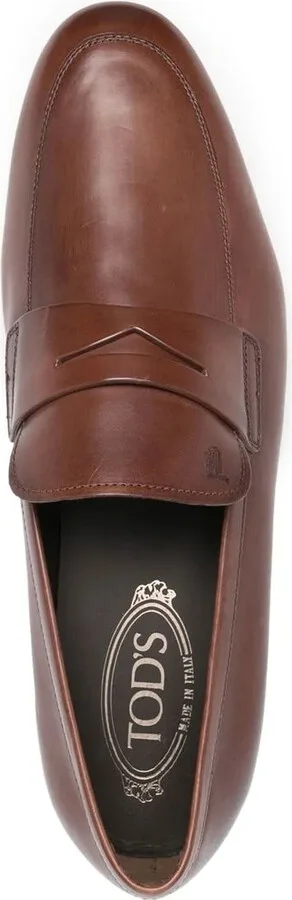 Penny-Strap Leather Loafers - Image 4