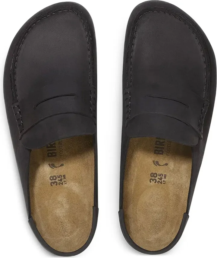 Penny-Strap Leather Slides - Image 4