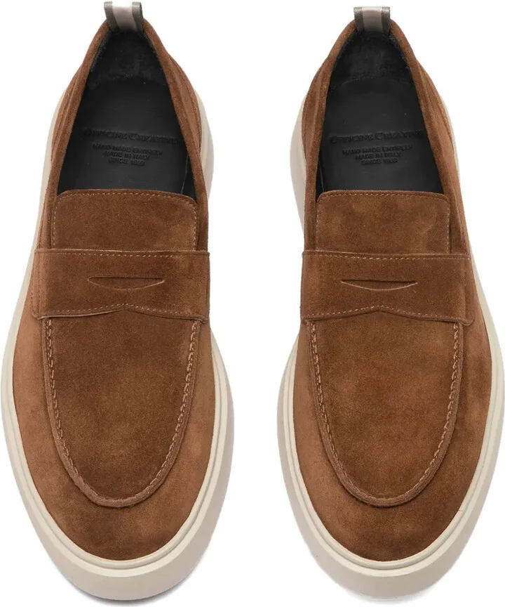 Penny-Strap Suede Loafers - Image 3