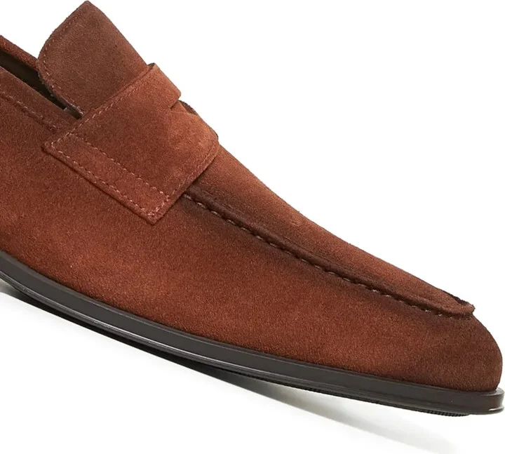 Penny Suede Loafers - Image 2