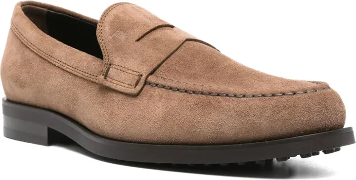 Penny Suede Loafers - Image 2
