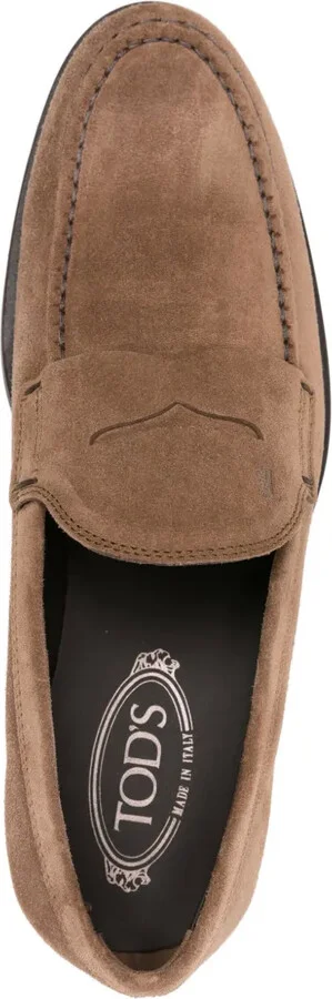 Penny Suede Loafers - Image 4