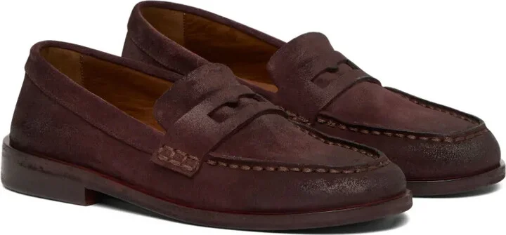 Penny Suede Loafers - Image 2