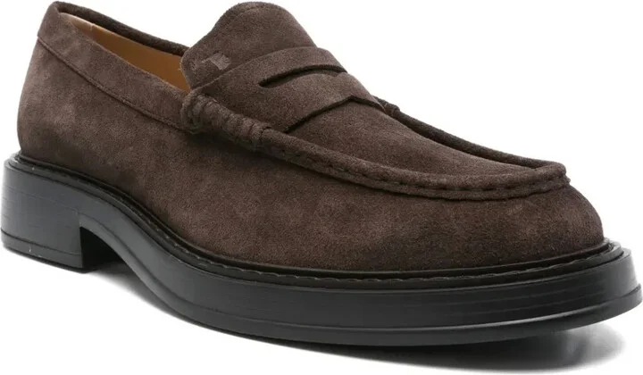 Penny Suede Loafers - Image 2