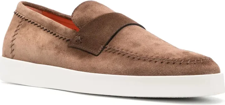 Penny Suede Loafers - Image 2