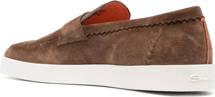 Penny Suede Loafers - Image 3