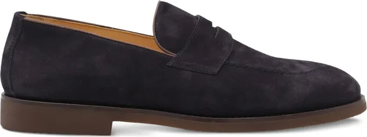 Penny Suede Loafers