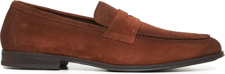 Penny Suede Loafers
