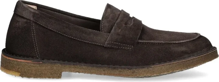 Penny Suede Loafers