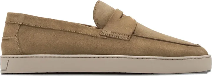 Penny Suede Loafers