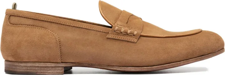 Penny-Suede Loafers
