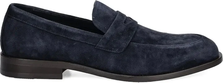 Penny Suede Loafers