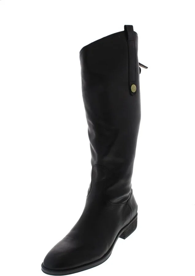 Penny Womens Leather Knee High Riding Boots
