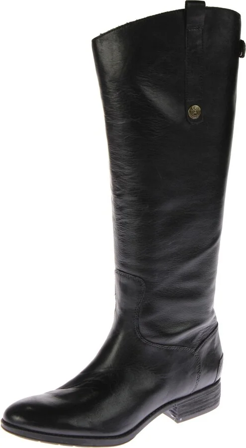 Penny Womens Leather Knee High Riding Boots
