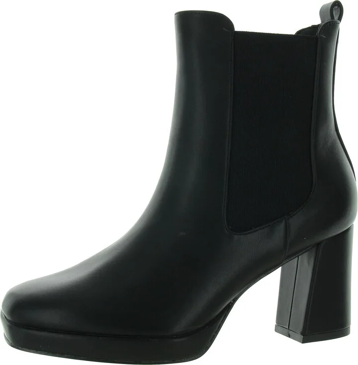 Penny Womens Vegan Leather Ankle Chelsea Boots