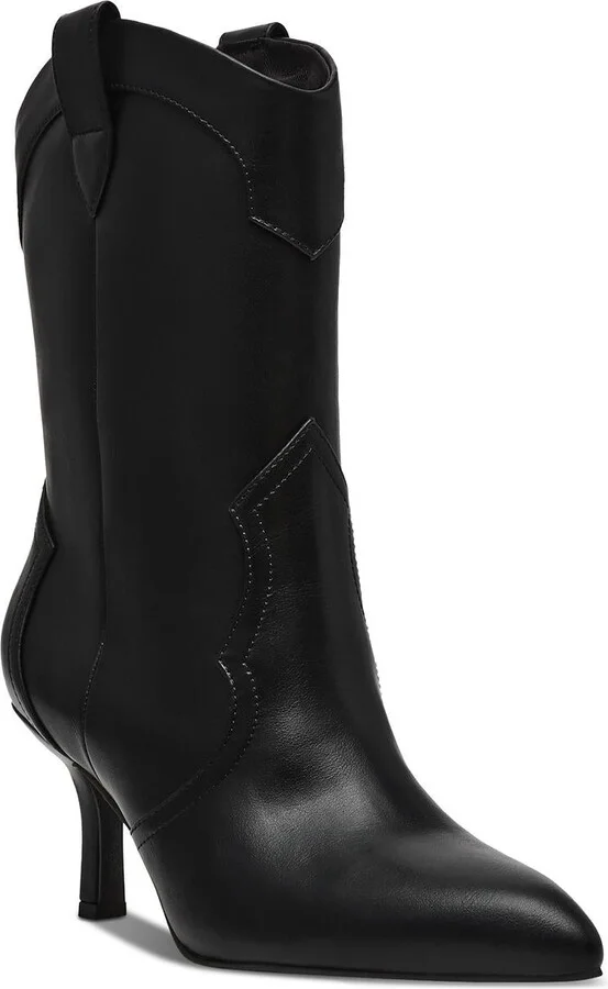 Penrose Womens Solid Manmade Mid-Calf Boots