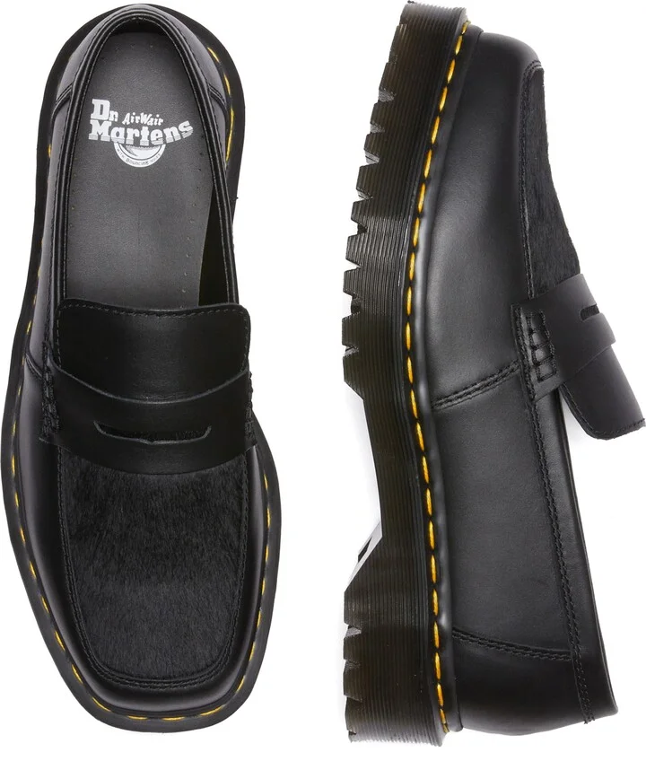 Penton Genuine Calf Hair Penny Loafer - Image 4