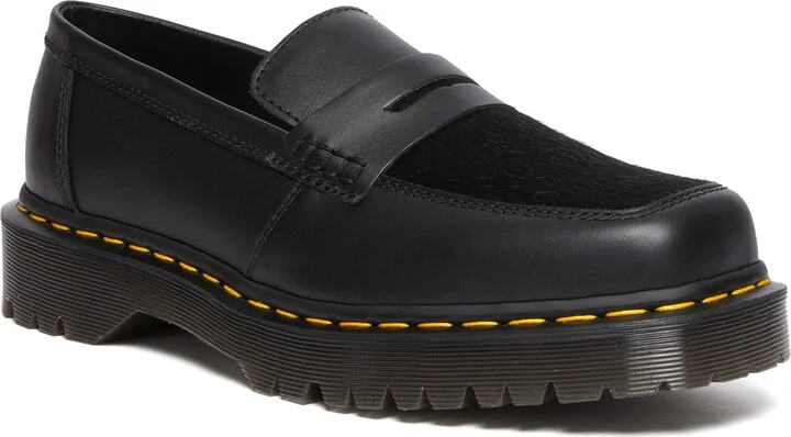 Penton Genuine Calf Hair Penny Loafer