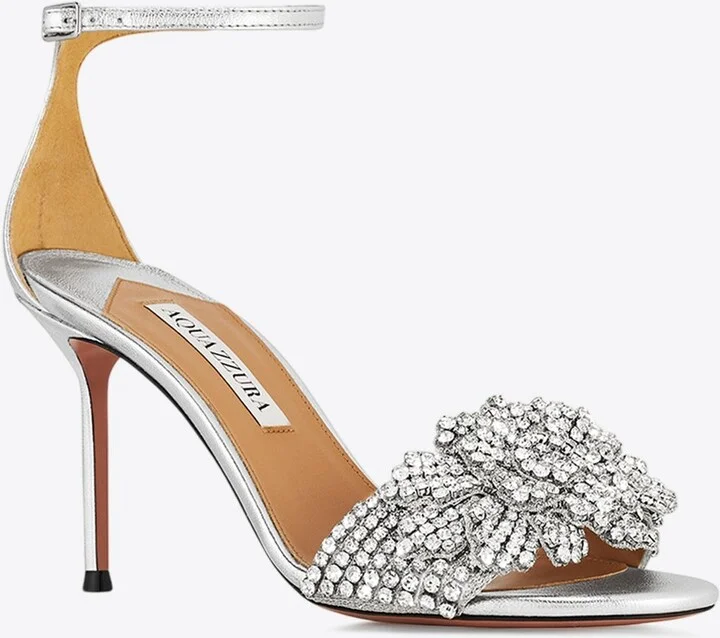 Peony Crystal 85 Crystal-Embellished Sandals - Image 2