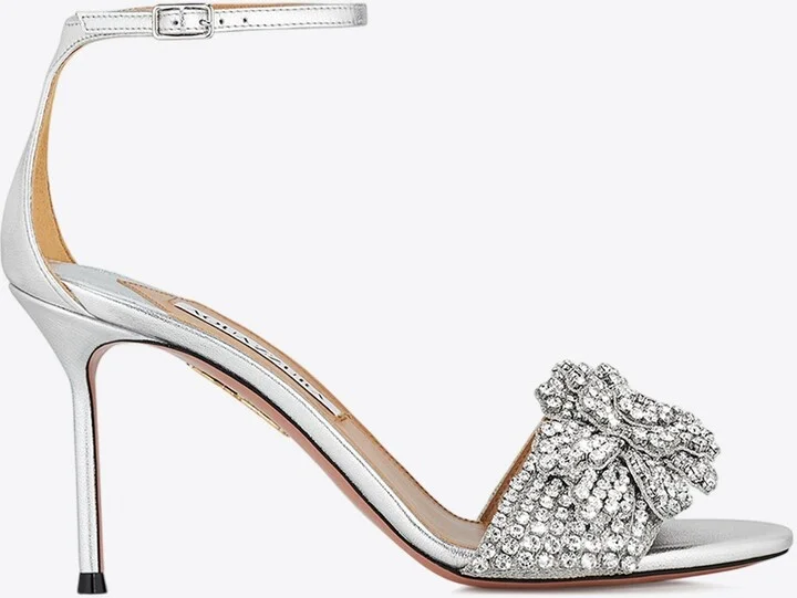 Peony Crystal 85 Crystal-Embellished Sandals