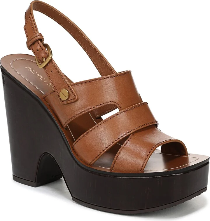 Peony Slingback Platform Sandal