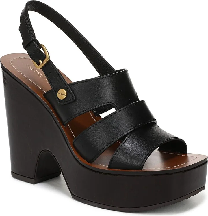 Peony Slingback Platform Sandal