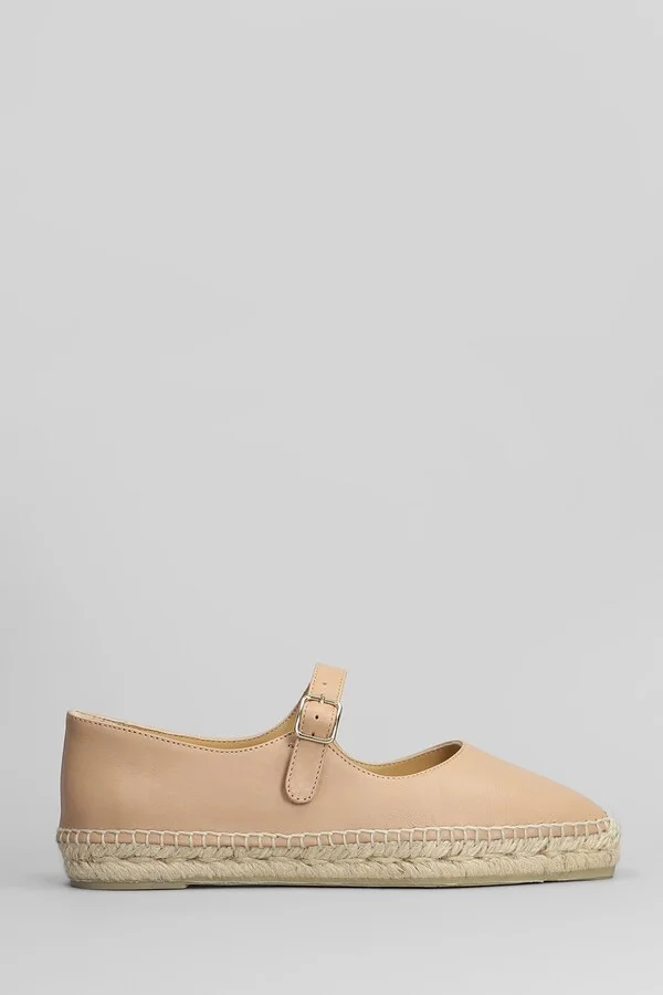 Pepa-250 Espadrilles In Powder Leather