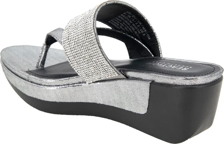 Pepea Crystal Platform Wedge Sandal - Image 2