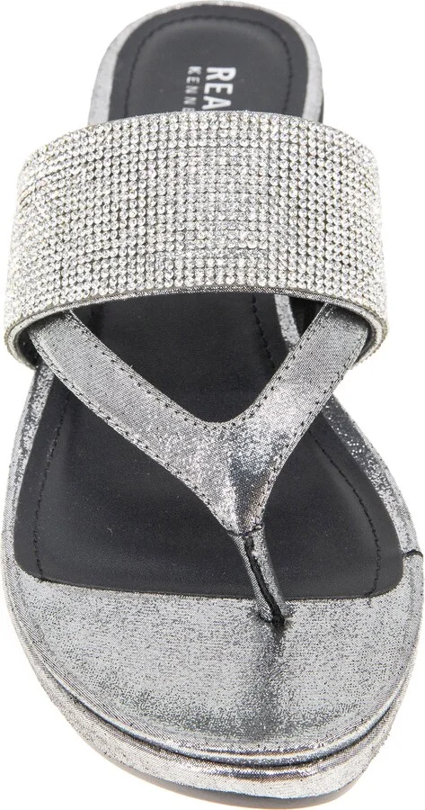 Pepea Crystal Platform Wedge Sandal - Image 3