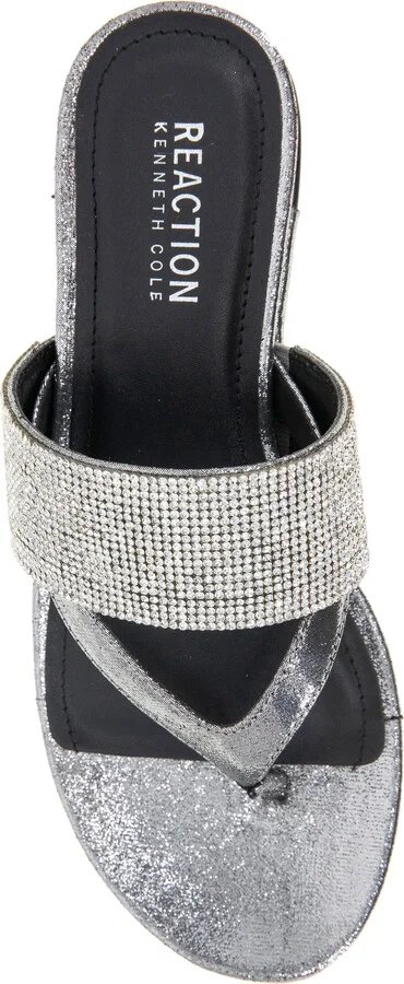 Pepea Crystal Platform Wedge Sandal - Image 6