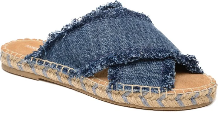 Pepper Espadrille Slide Sandal