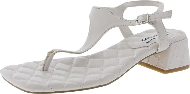 Pepper Womens Faux Leather Flip-Flop Thong Sandals