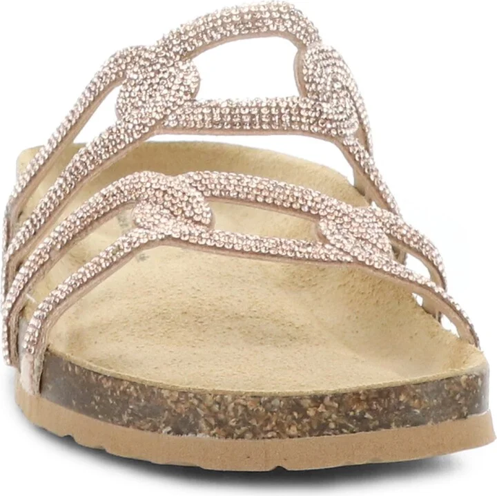 Peppy Crystal Strap Slide Sandal - Image 4