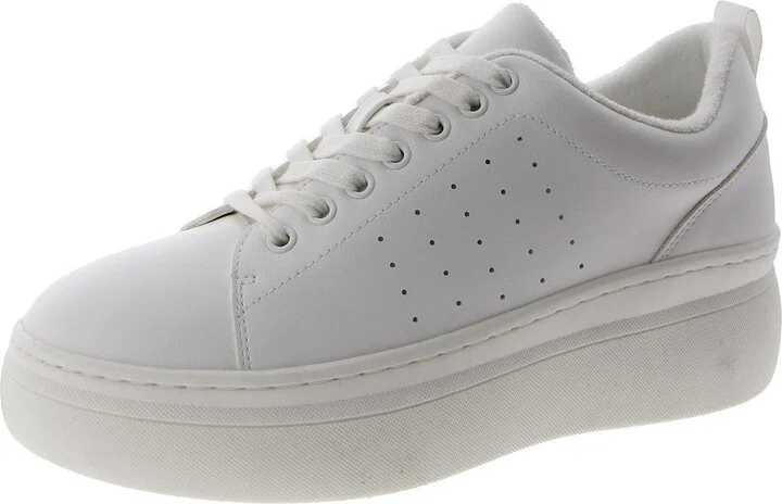 Perceive Womens Lace-Up Trainer Casual And Fashion Sneakers