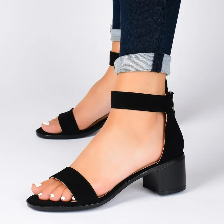 Percy Open Toe Heeled Sandal - Image 7