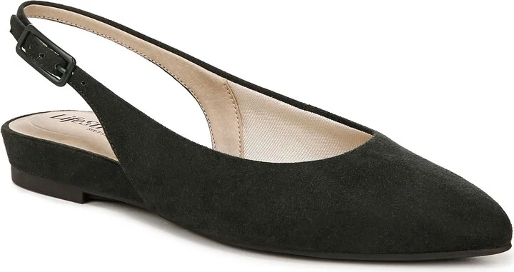 Percy Slingback Pointed Toe Flat
