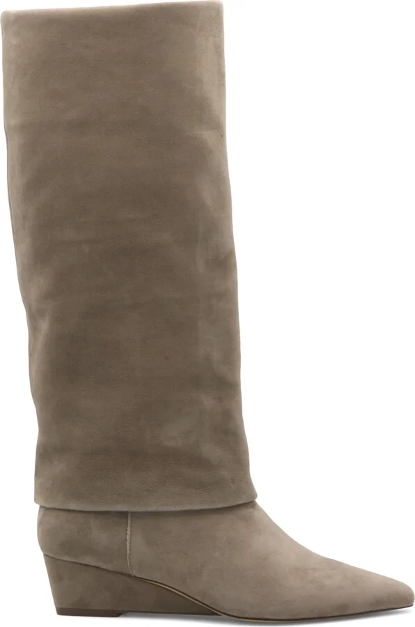 Perez Knee High Wedge Boot - Image 3