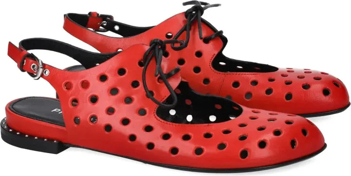 Perforated Ballerina Shoes - Image 2
