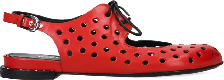 Perforated Ballerina Shoes