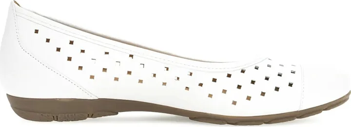Perforated Ballet Flats