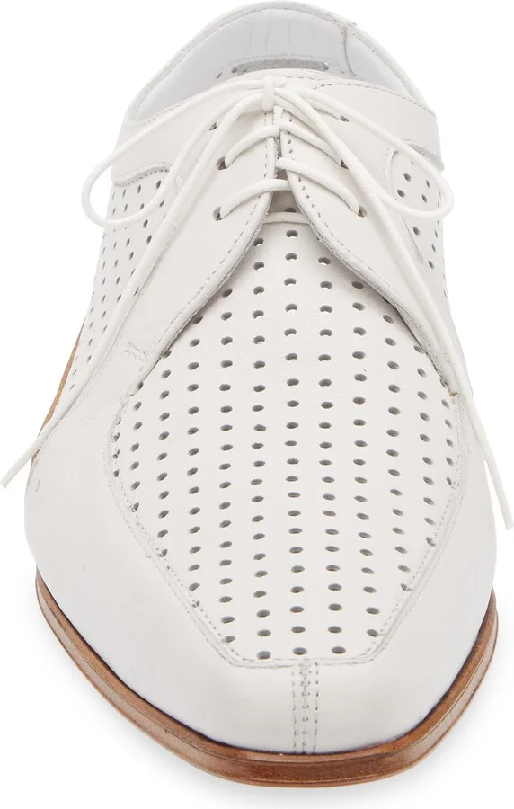 Perforated Bike Toe Derby - Image 10