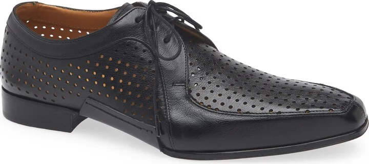 Perforated Bike Toe Derby