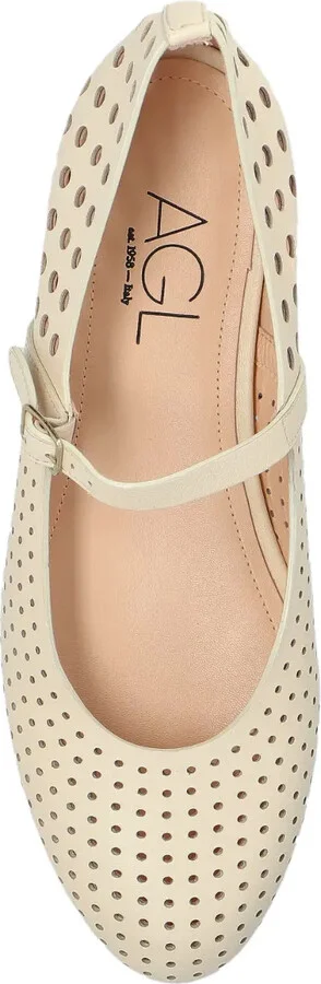 Perforated-Design Ballet Flats - Image 4